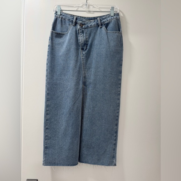 New without tag Jeans Midi Skirt - Picture 2 of 11